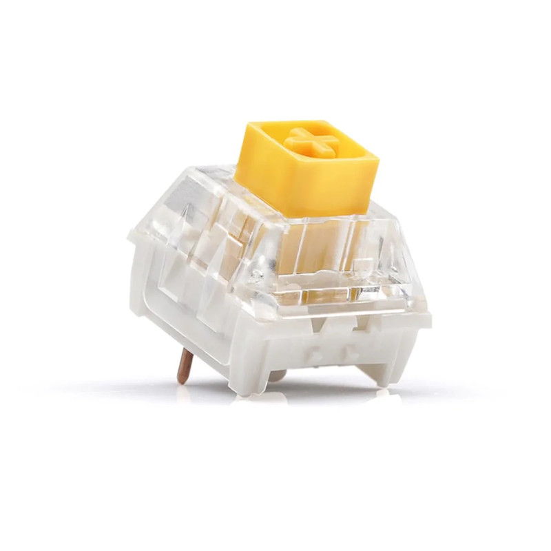 NovelKeys X Kailh Box Heavy Switches - Dark Yellow - 10 Pieces - مكبس لوحة مفاتيح